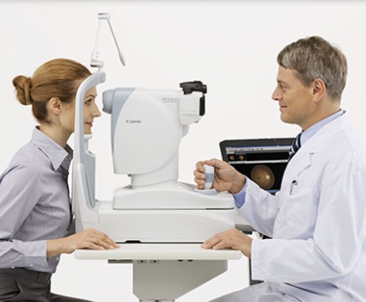 Test ocular VKontakte scaner oftalmic cu ultrasunete